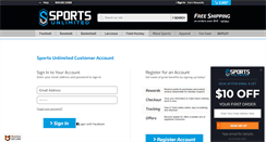 Desktop Screenshot of myaccount.sportsunlimitedinc.com