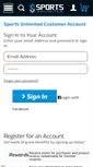 Mobile Screenshot of myaccount.sportsunlimitedinc.com
